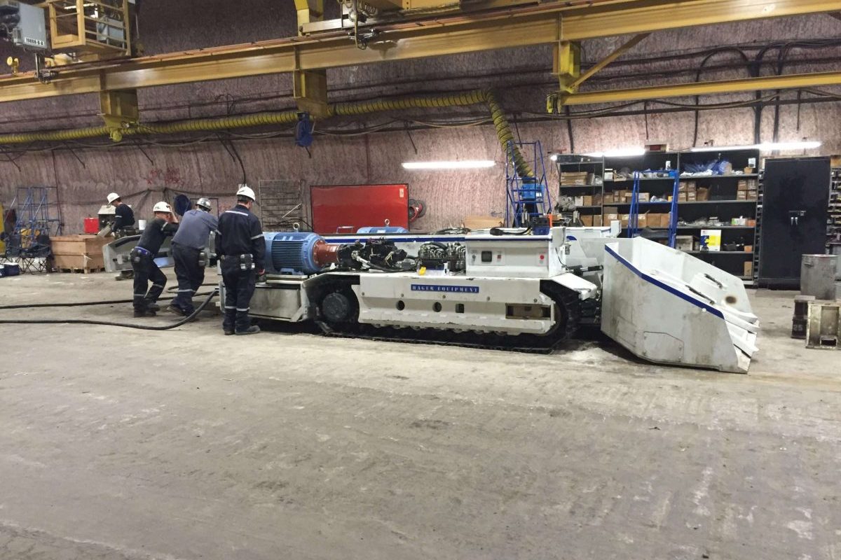 loading machine